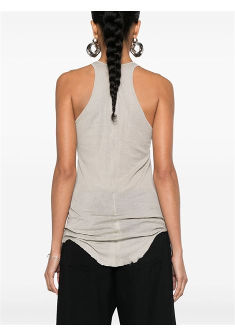 Ash grey seam-detail tank top Rick Owens - women RICK OWENS | RP02D3612ML08